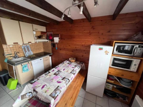 Charmant chalet semi-mitoyen avec 3 chambres, jardin et balcon près de la nature - FR-1-593-107 Les Angles
